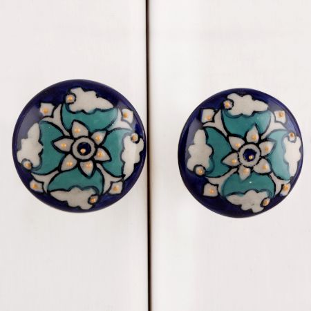 Sea Green Decorative Knob